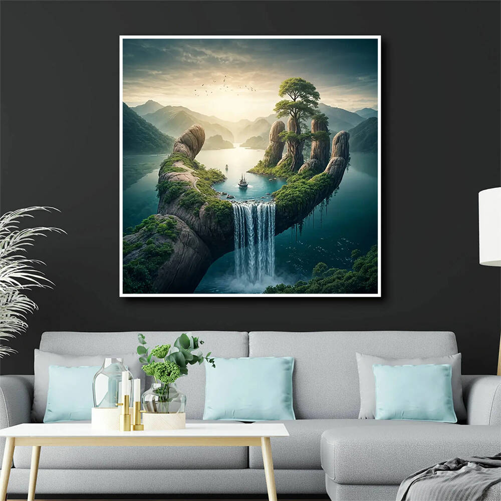 Momoart Diamond Painting River - đánh giá và giá Embroidery Meaning