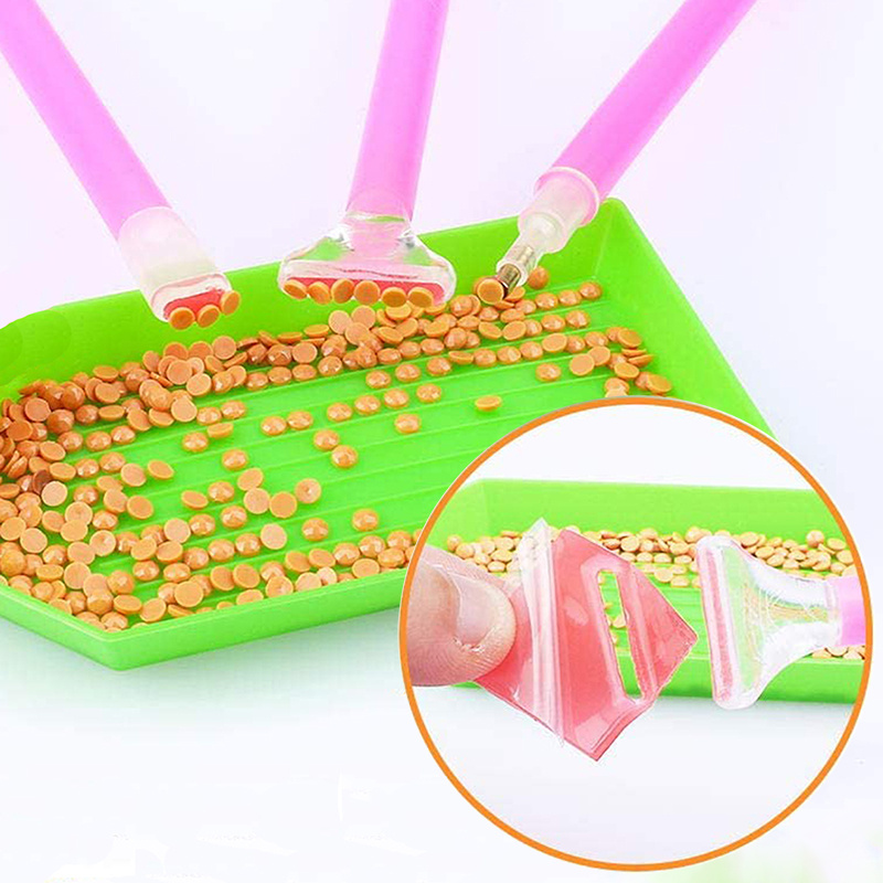 40Pcs Diamond Painting Wax Cla - đánh giá và giá Embroidery Details