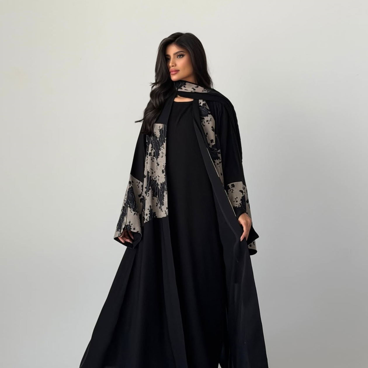 Women Eid Abaya Hijab 2 Piece  - đánh giá và giá Embroidery Hijab