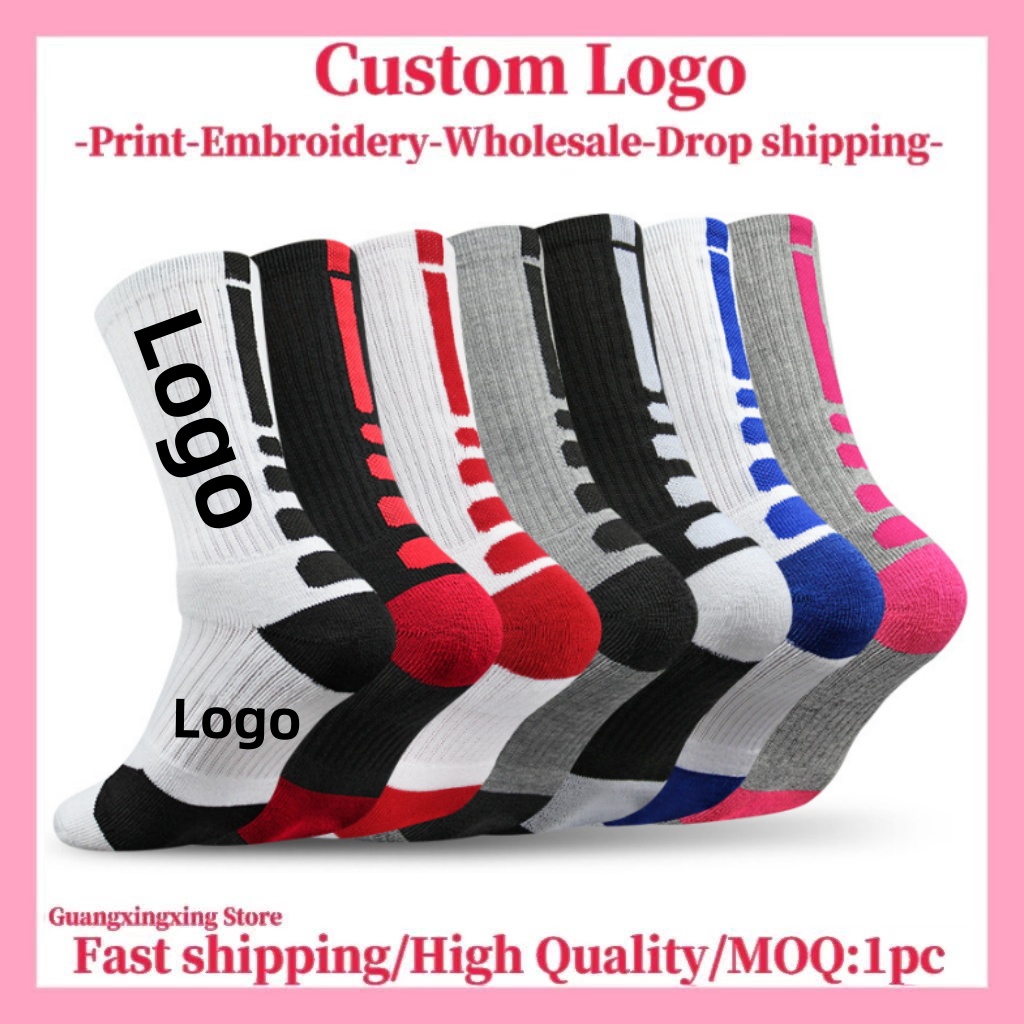 Customized socks Customized pr - đánh giá và giá Embroidery Print