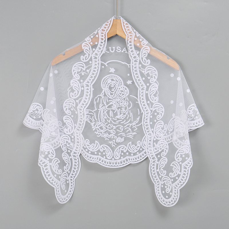 1Pc Women's Elegant Solid Colo - đánh giá và giá Embroidery Hijab
