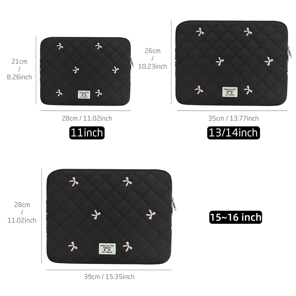 Bow Embroidery Laptop Sleeve C - đánh giá và giá Embroidery Journal Book