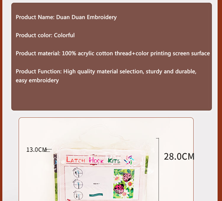 Bee Latch Hook Kit Rug Canvas  - đánh giá và giá Printed Embroidery Kit